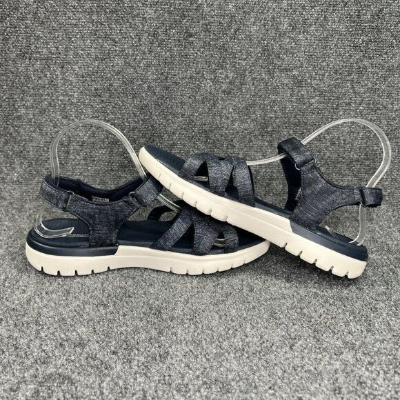 Skechers On The Go Flex-Finest Sandals Women's 8W Blue Athletic Active Outdoor - Picture 7 of 13